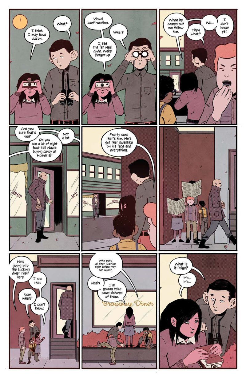 Illustration for article titled Read the First Issue of Kid's Crime Thriller 4 Kids Walk Into a Bank, Here for Free